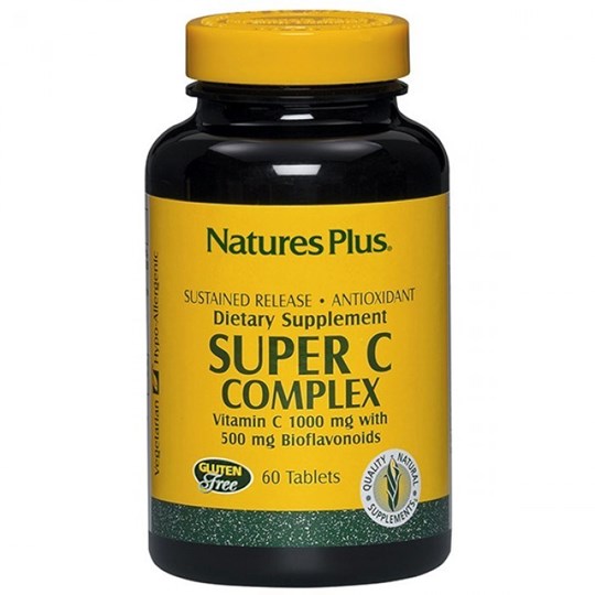 Picture of Natures Plus SUPER C COMPLEX 60tabs