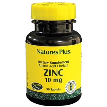 Picture of Natures Plus Zinc 10mg 90tabs