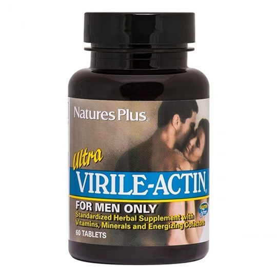 Picture of NATURES PLUS Ultra Virile Actin for Men Only 60 tabs