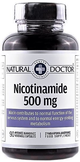 Picture of NATURAL DOCTOR Nicotinamide 500mg 90caps
