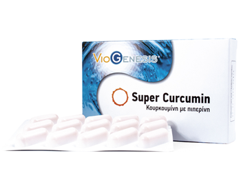 Picture of Viogenesis Super Curcumin Κουρκουμίνη με Πιπερίνη 30 κάψουλες