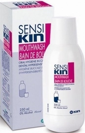 Picture of KIN SENSI MOUTHWASH 250ML