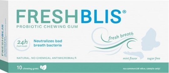 Picture of Bluestone Pharma Freshblis Προβιοτικά σε Μορφή Τσίχλας 10τμχ