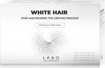 Picture of Labo White Hair Treatment Man Stop Reverse Greying Process 20vials x 3.5ml
