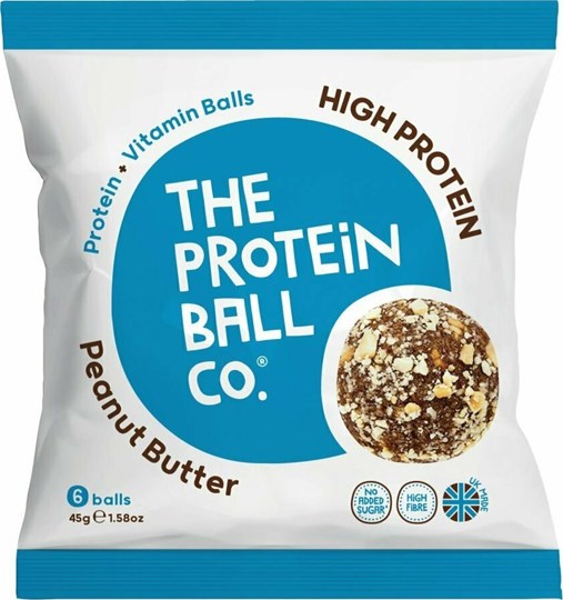 Picture of The Protein Ball Co Peanut Butter 45gr 6 balls