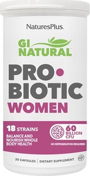 Picture of Natures Plus GI Natural Probiotic Wοmen 30 caps