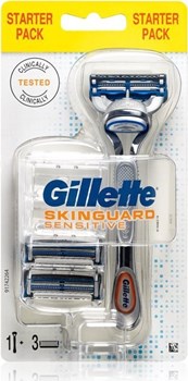 Picture of Gillette SkinGuard Sensitive Ανδρική Ξυριστική Μηχανή+ 2 Ανταλλακτικά