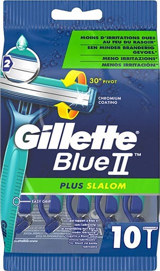 Picture of GILLETTE BLUE II PLUS SLALOM 10τμχ
