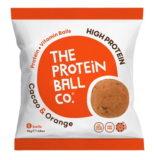 Picture of The Protein Ball Co Cacao Orange 45gr 6 balls