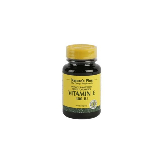 Picture of Natures Plus VITAMIN E 400 IU 60softgels