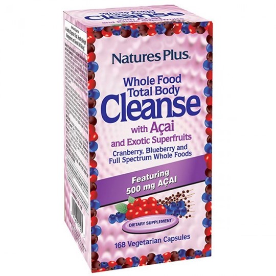 Picture of NATURES PLUS TOTAL BODY CLEANSE 168vegcaps