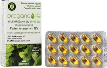 Picture of oregano4life Wild Oregano oil Softgels 30 softgels