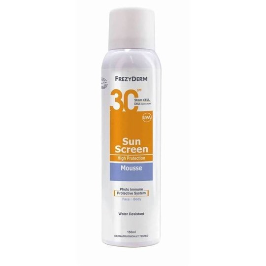 Picture of FREZYDERM SUNSCREEN MOUSSE SPF30 150ML