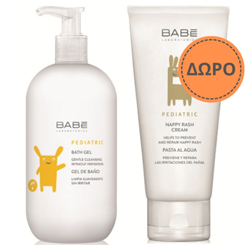 Picture of BABE PROMO PACK BATH GEL 500ml + NAPPY CREAM 100ml