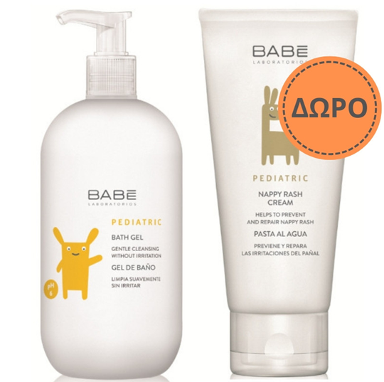 Picture of BABE PROMO PACK BATH GEL 500ml + NAPPY CREAM 100ml