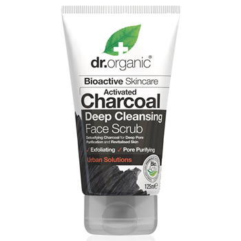 Picture of DR.ORGANIC Charcoal Face Scrub 125ml