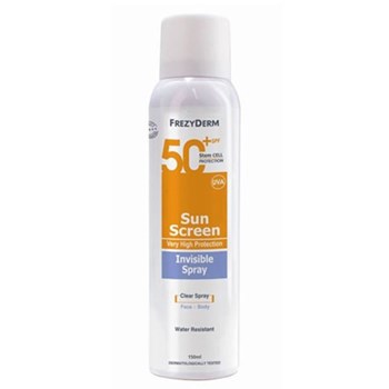 Picture of FREZYDERM SUNSCREEN INVISIBLE SPRAY SPF 50+ 150ml