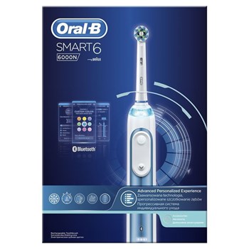 Picture of ORAL-B Smart6 6000 Επαναφορτιζόμενη Ηλεκτρική Οδοντόβουρτσα 1τμχ