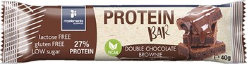 Picture of MYELEMENTS VEGAN PROTEIN BAR CHOCO BROWNIE 40gr