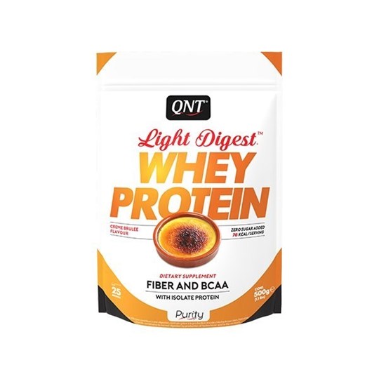 Picture of QNT Light Digest Whey Protein Crème brûlée 500gr