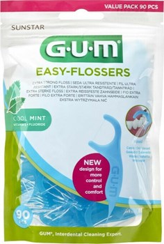 Picture of GUM 890 Easy Flossers Cool Mint 90τμχ
