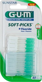 Picture of GUM 632 Soft Picks Regular Fluoride 40τμχ