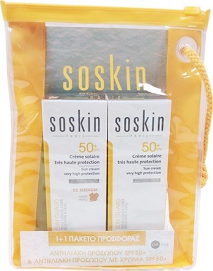 Picture of Soskin Sun Cream SPF50+ 50ml & Suncream Tinted 02 SPF50+ 50ml