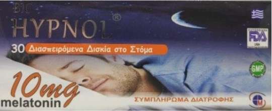 Picture of Medichrom Bio Hypnol Melatonin 10MG 30 Softgels