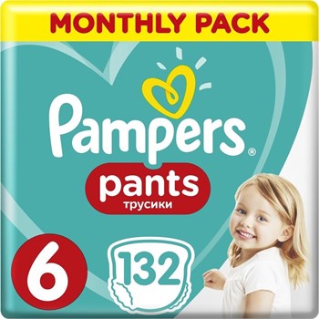 Picture of Pampers Pants No 6 (16+kg) 132τμχ