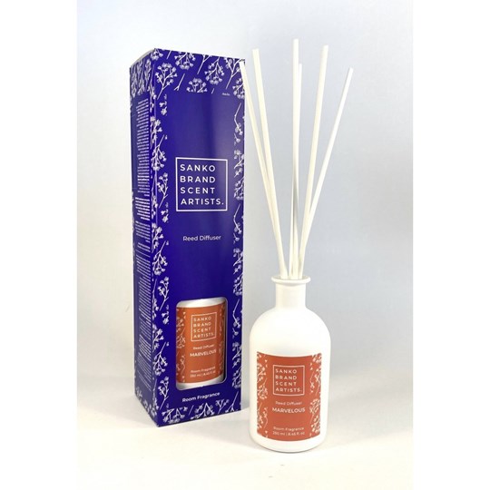 Picture of SANKO MARVELOUS Reed Diffuser αρωματικό χώρου με στικς 250 ml