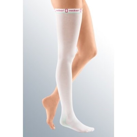 Picture of Medi Thrombexin Κάλτσες Ριζομηρίου Διαβαθμισμένης Συμπίεσης 18-21 mmHg Λευκές