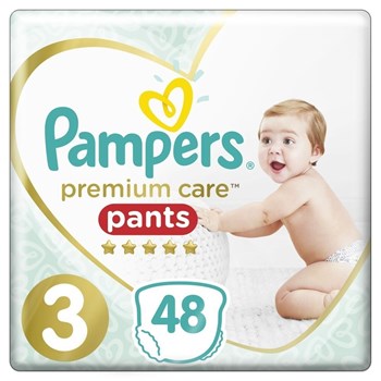 Picture of Pampers Premium Care Pants Μέγεθος 3 6-11kg 48 Πάνες-Βρακάκι