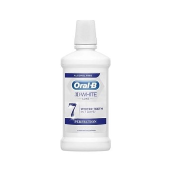 Picture of ORAL-B 3D White Luxe 7 days Perfection Στοματικό Διάλυμα 500ml