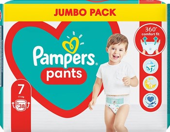 Picture of Pampers Pants No 7 (17+kg) 38τμχ