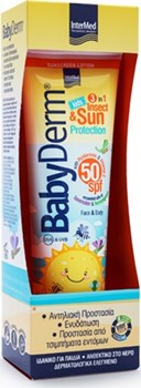 Picture of Intermed Γαλάκτωμα Babyderm Kids Insect & Sun Protection SPF 50 300ml