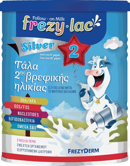 Picture of Frezyderm Γάλα σε Σκόνη Frezylac Silver 2 6m+ 400gr