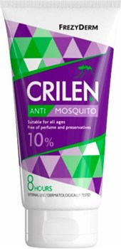 Picture of Frezyderm Crilen Anti Mosquito 10% Άοσμο Εντομοαπωθητικό Γαλάκτωμα 150ml