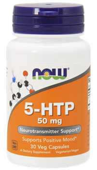 Picture of Now Foods 5-HTP 50 mg 30 Veget.caps