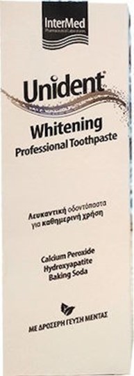 Picture of Intermed Unident Whitening Professional Toothpaste 100ml