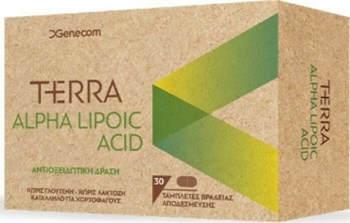 Picture of Genecom Terra Alpha Lipoic Acid 30 ταμπλέτες