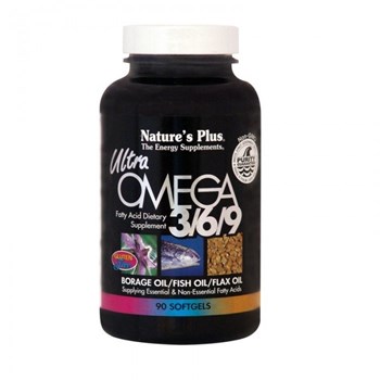 Picture of NATURES PLUS ULTRA OMEGA 3/6/9 90 SOFTGELS