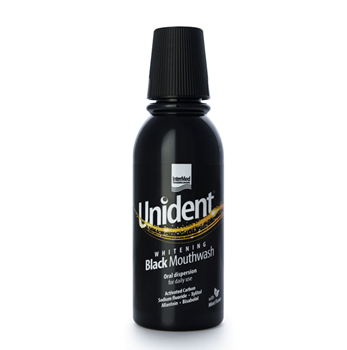 Picture of Intermed Unident Whitening Black Mouthwash 250ml