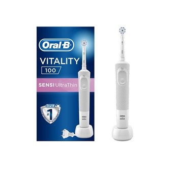 Picture of ORAL B Vitality 100 Sensi UltraThin Box Grey-White Επαναφορτιζόμενη Ηλεκτρική Οδοντόβουρτσα 1τεμ