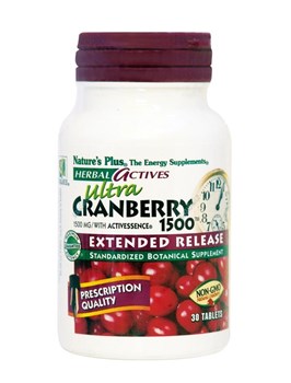 Picture of NATURES PLUS Ultra Cranberry 1500 Extended Release 30 tabs