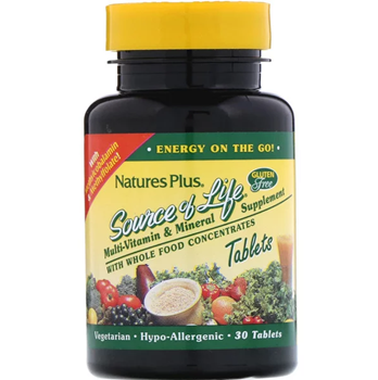 Picture of Natures Plus Source of Life 30 tablets