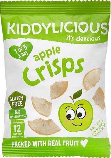 Picture of Kiddylicious Apple Crisps 12gr