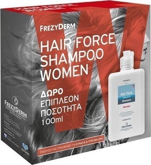 Picture of Frezyderm Hair Force Shampoo Women 200ml & 100ml