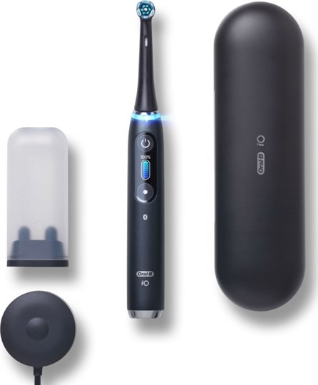 Picture of Oral-B iO Series 9N Ηλεκτρική Οδοντόβουρτσα με Χρονομετρητή και Αισθητήρα Πίεσης Black Onyx