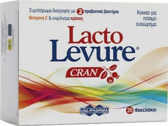 Picture of Unipharma Lacto Levure Cran 20 Φακελίσκοι