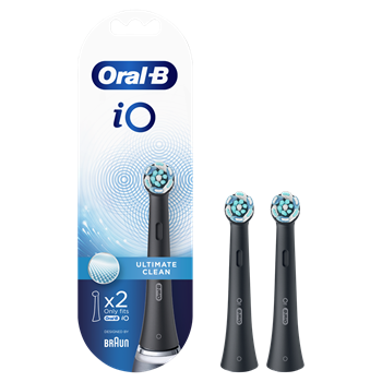 Picture of Oral-B Ανταλλακτικές Κεφαλές iO Ultimate Clean Black 2τμχ